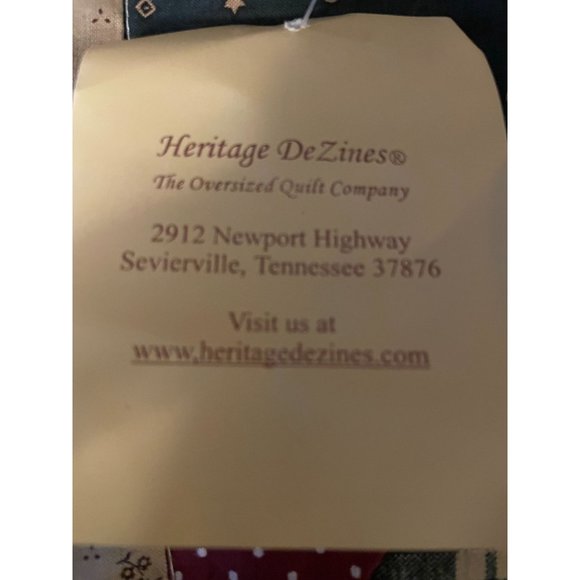 2 Pillow Shams From The Smokey Mountains Quilted 21 x 27 inches  #1277 - Picture 2 of 6